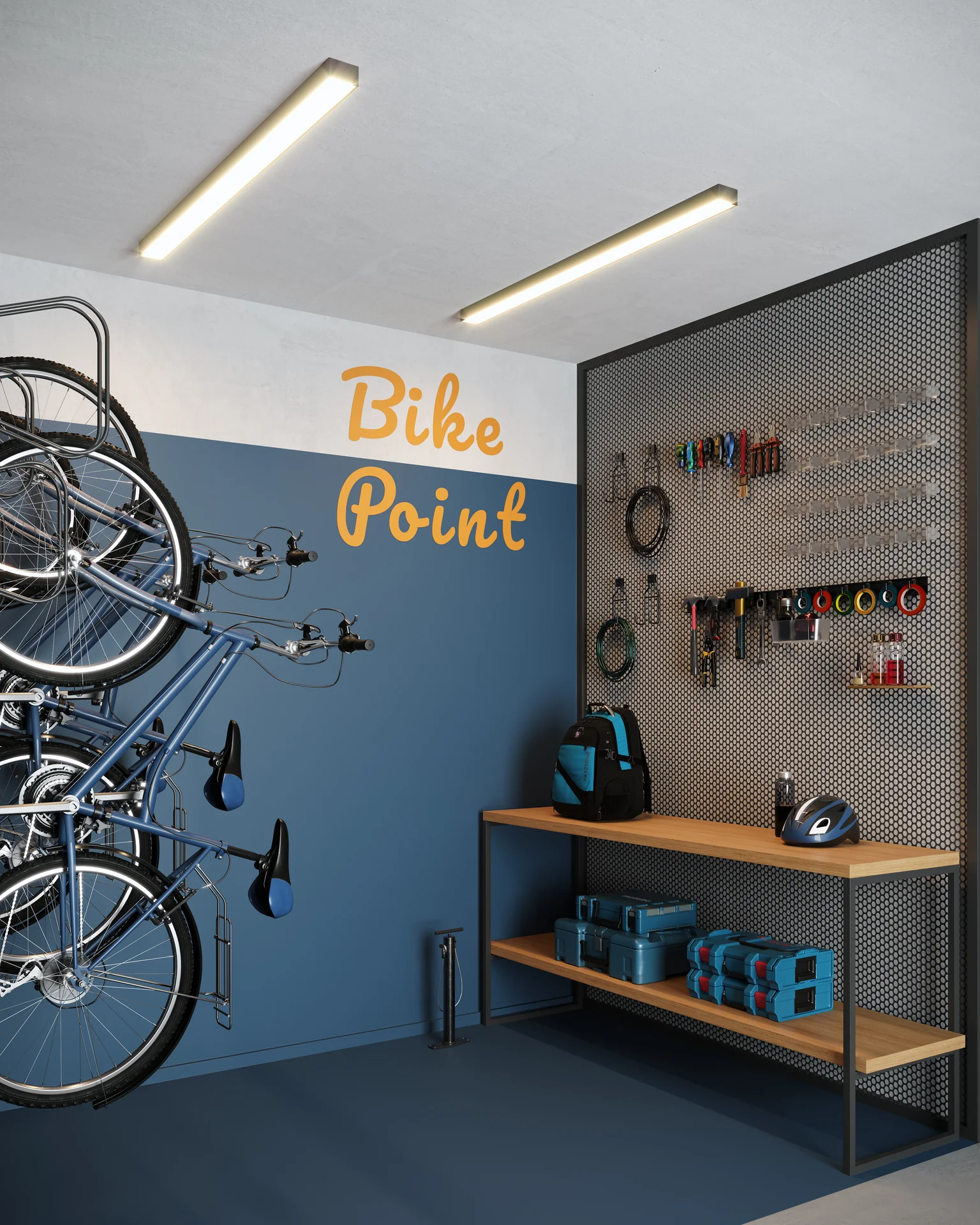 Bike Point com Manutenção e Bicicletário