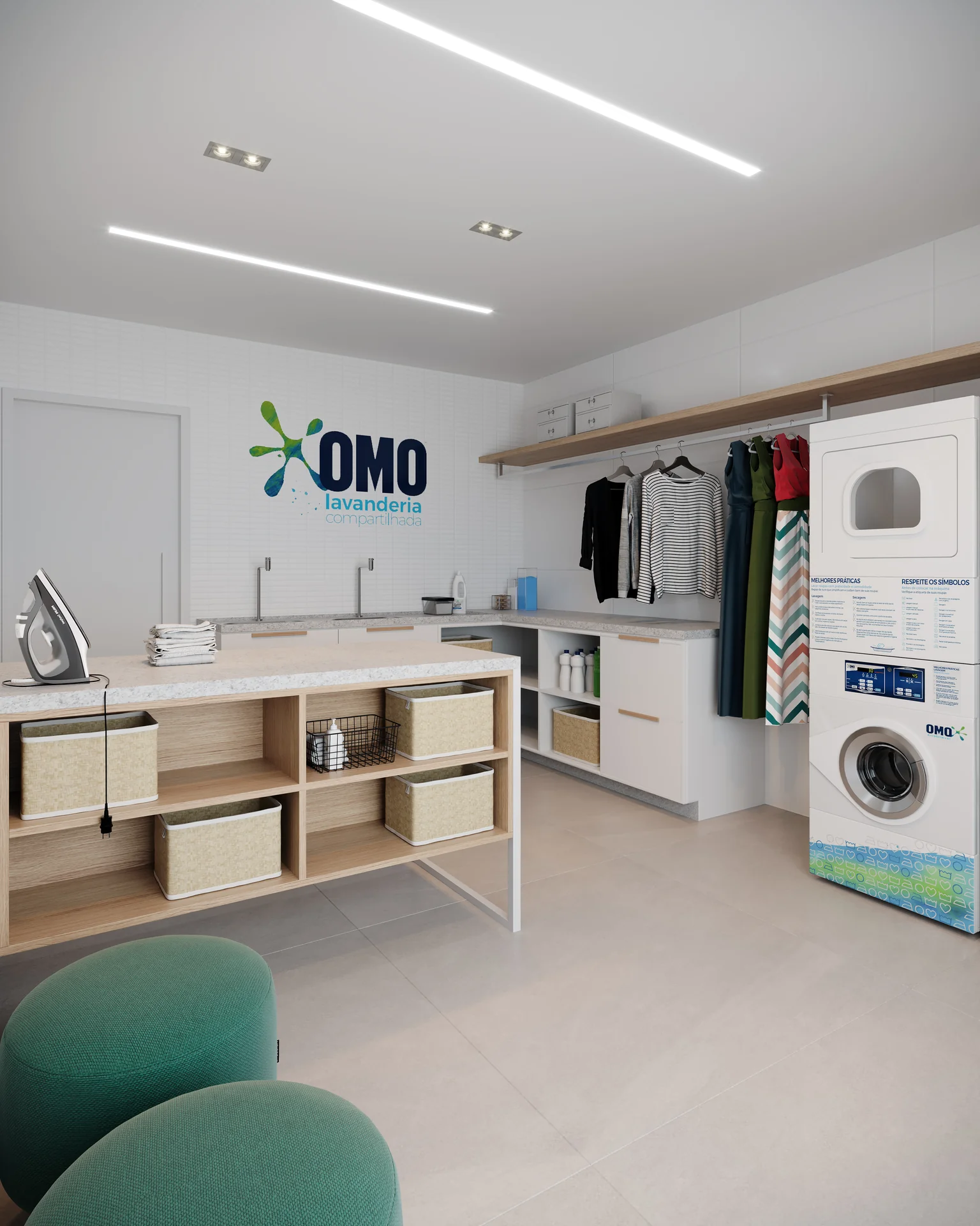Lavanderia Compartilhada OMO