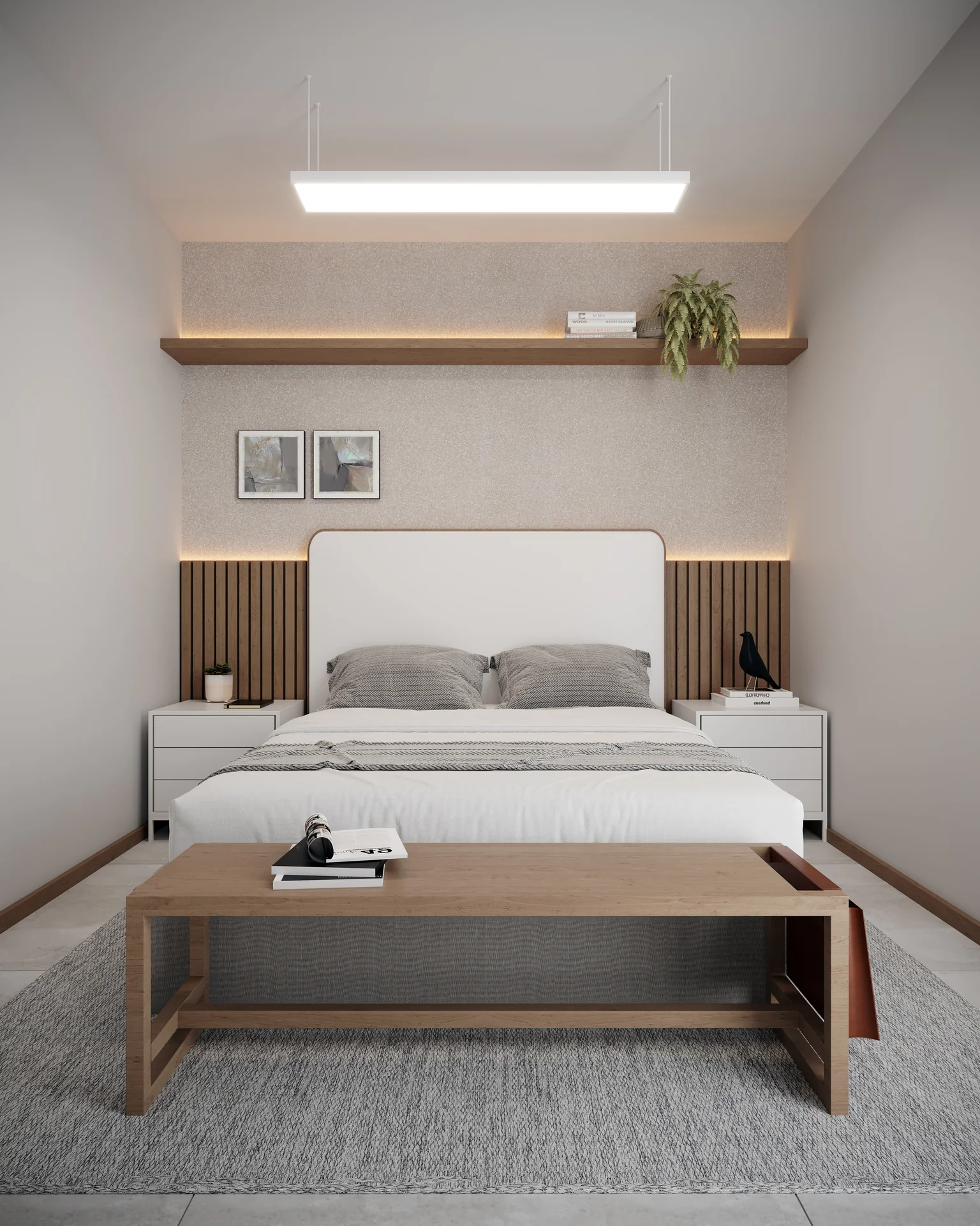 Quarto de Casal Confortável