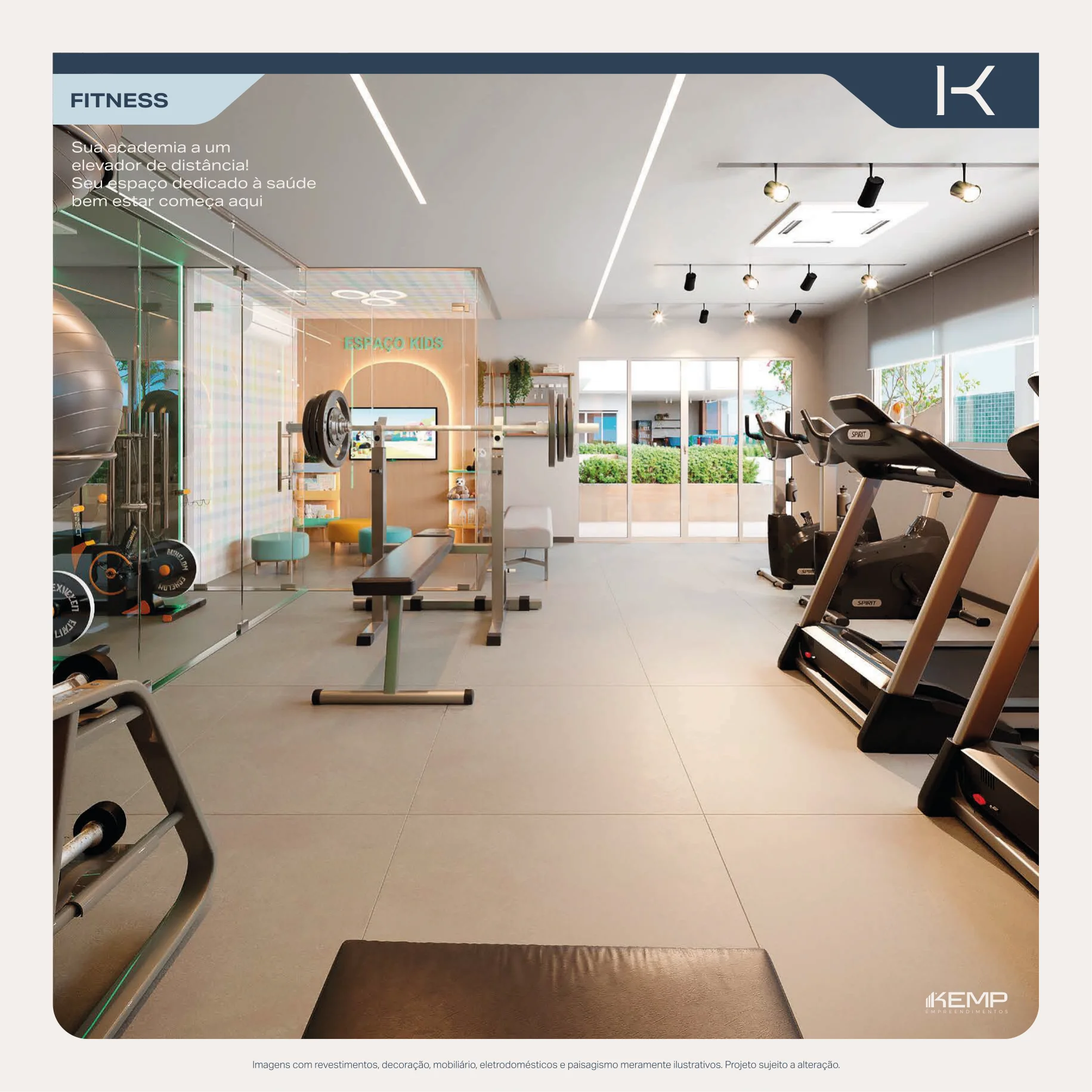 Espaço Fitness Climatizado