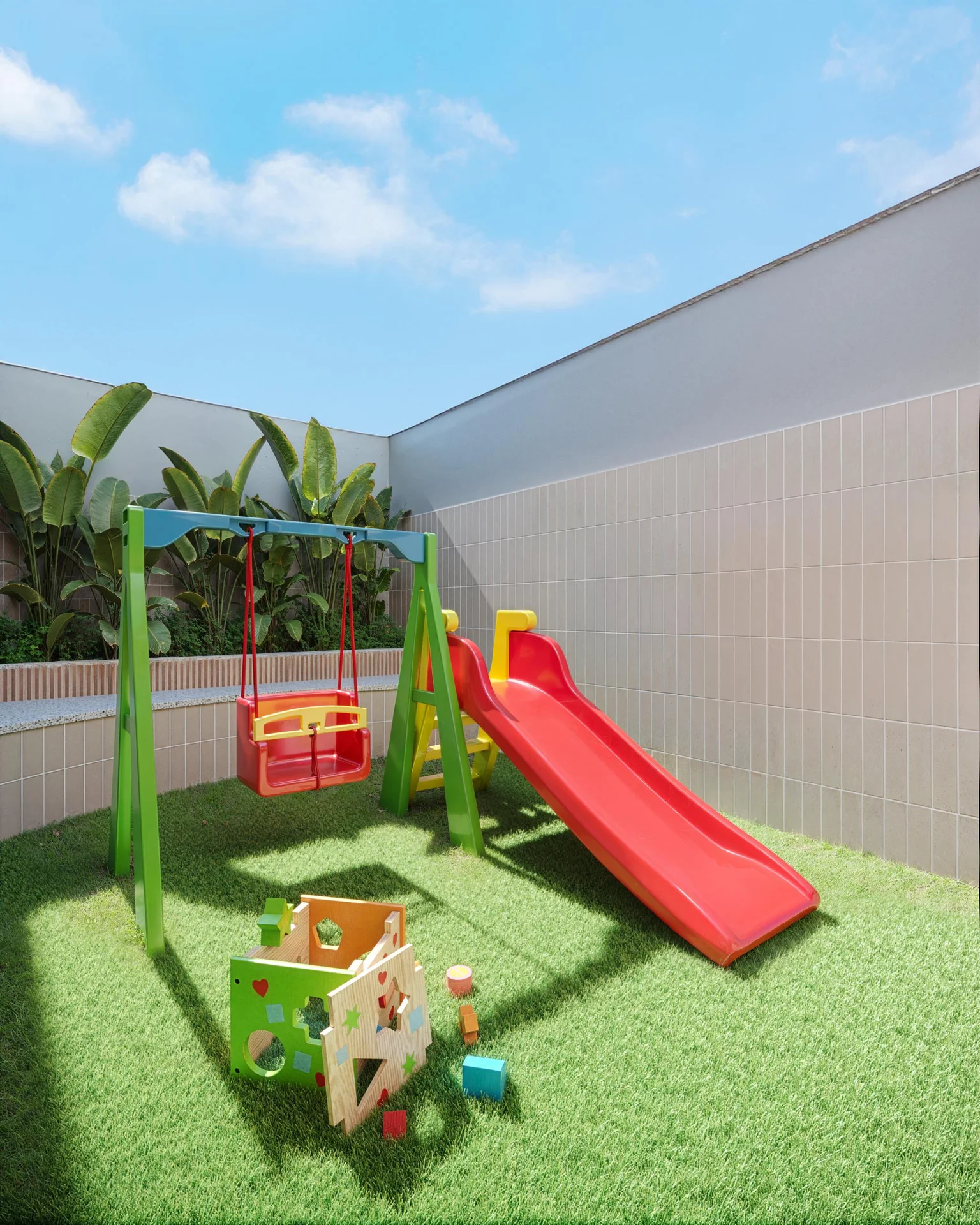 Play Baby Externo ao Ar Livre