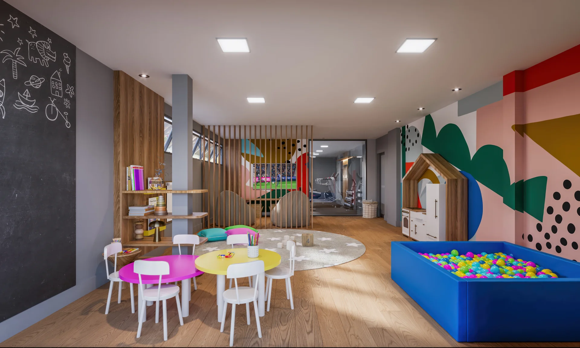Brinquedoteca e Espaço Kids