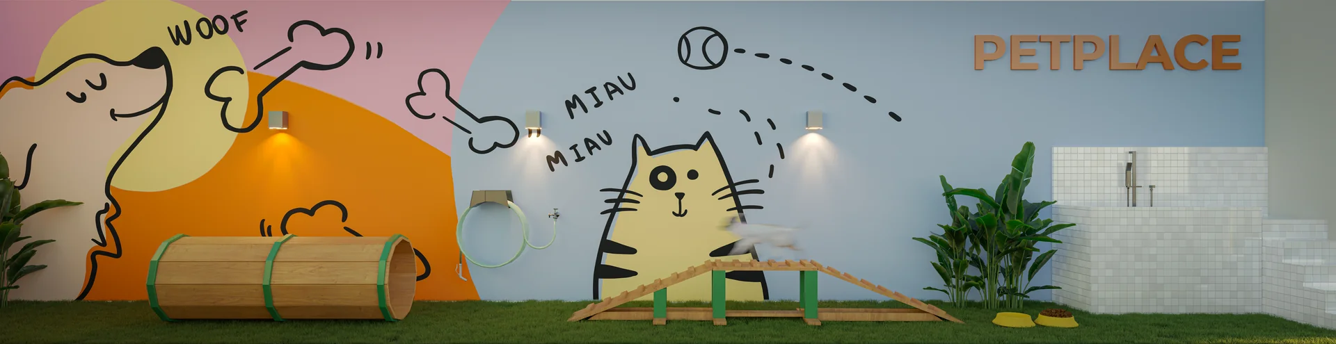 Pet Place para Cuidados com Animais