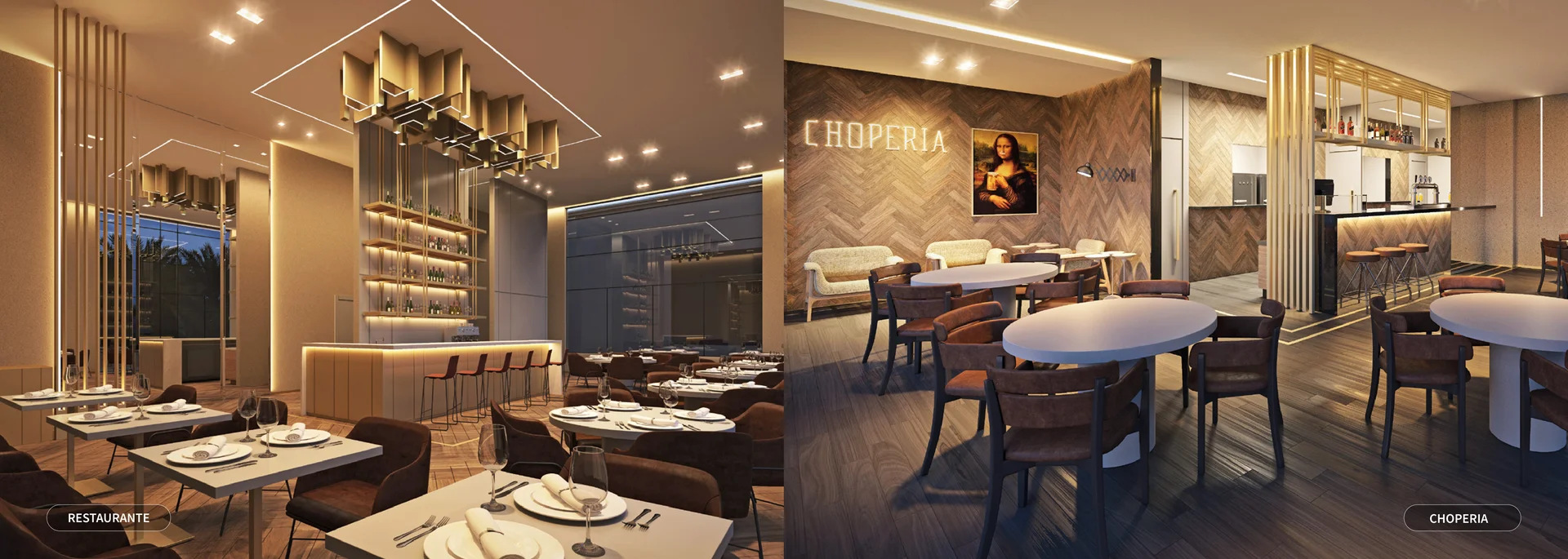 Restaurante e Choperia Exclusivos para Moradores do Condomínio