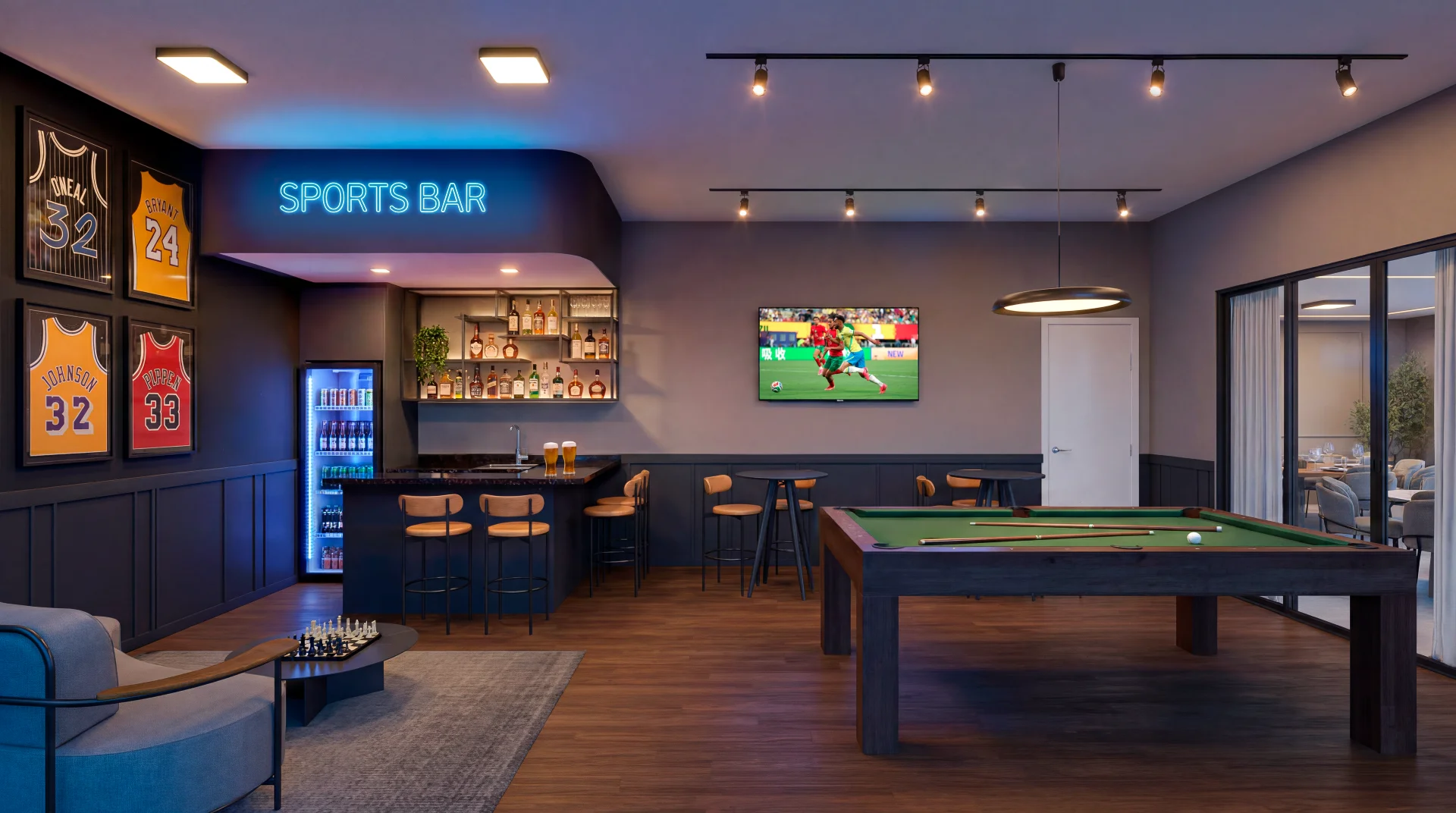 Sports Bar Temático para Confraternizações