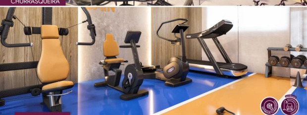 Academia Fitness climatizada e equipada com aparelhos de última geração