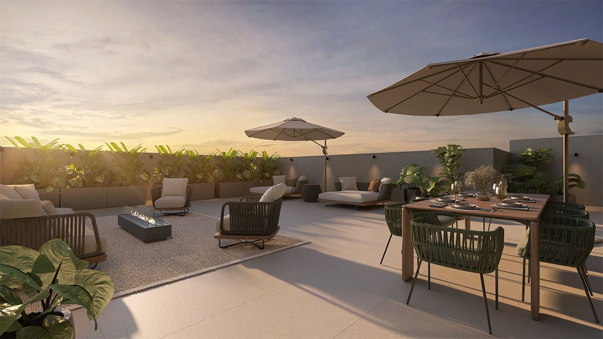Apartamento Garden com terraço e quintal privativo exclusivo de até 185 m²