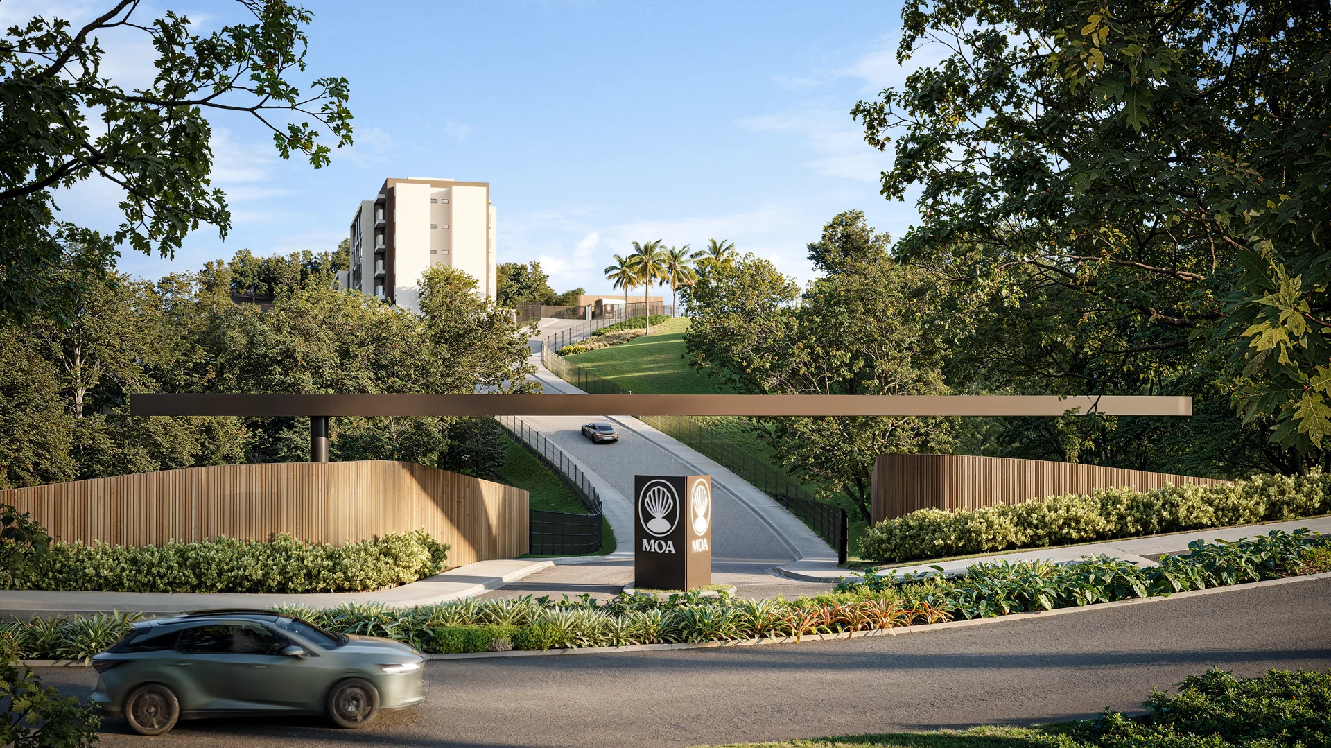 MOA Costa Alta — Perspectiva de lazer e arquitetura