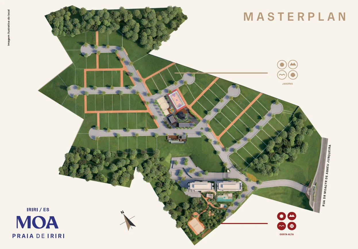 Masterplan Geral do Empreendimento - Nível 1