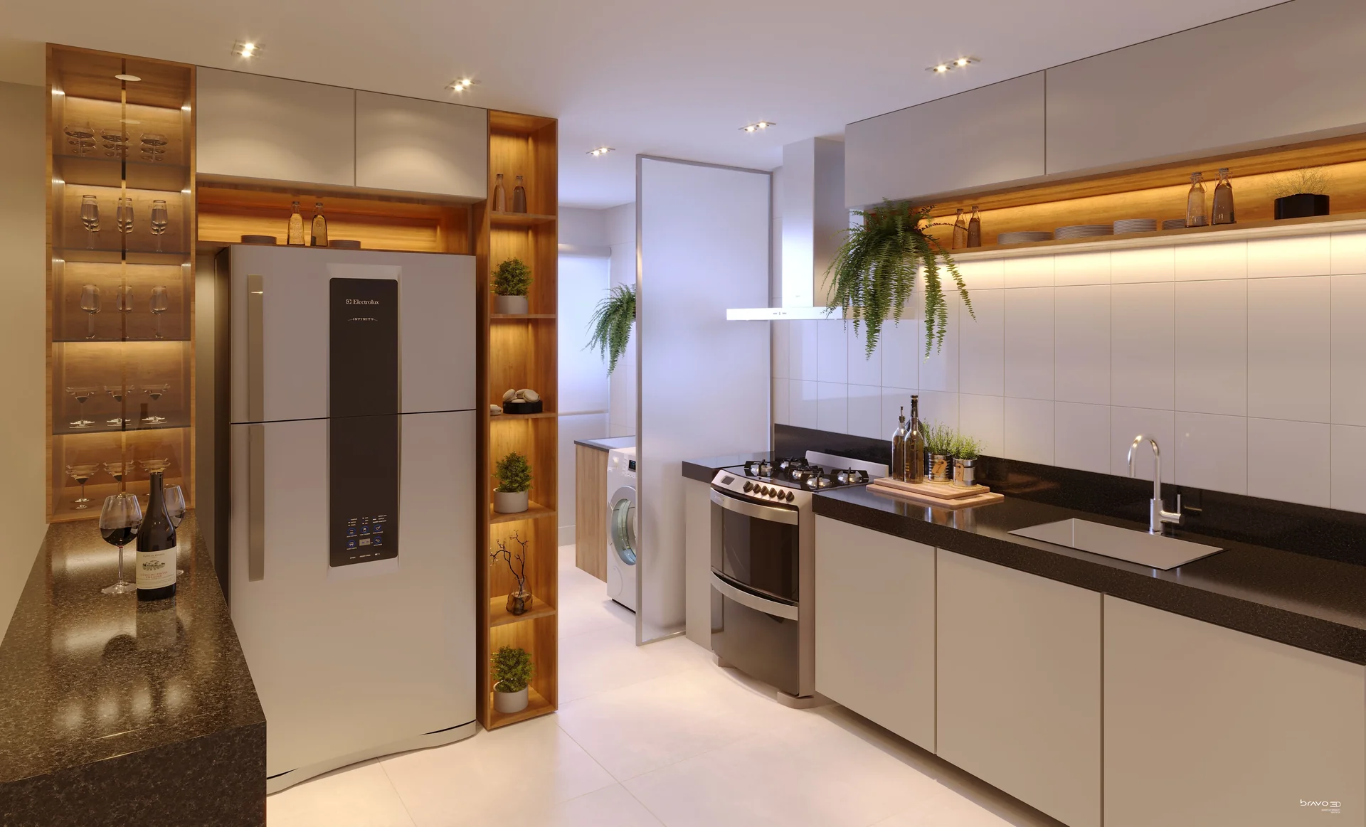 Space 177 — Perspectiva de lazer e arquitetura